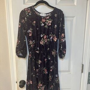 Floral dress, size M